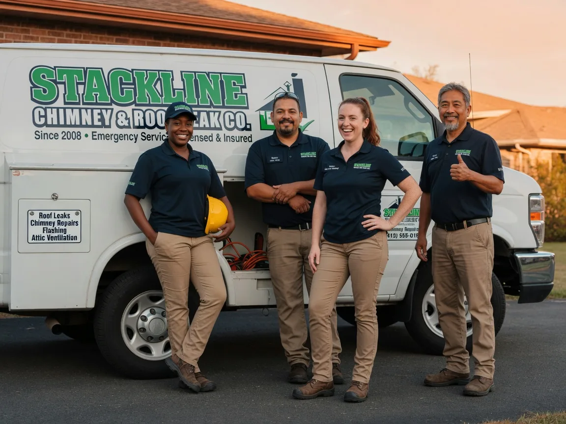 Chimney flashing repair company in Bluffton, OH
